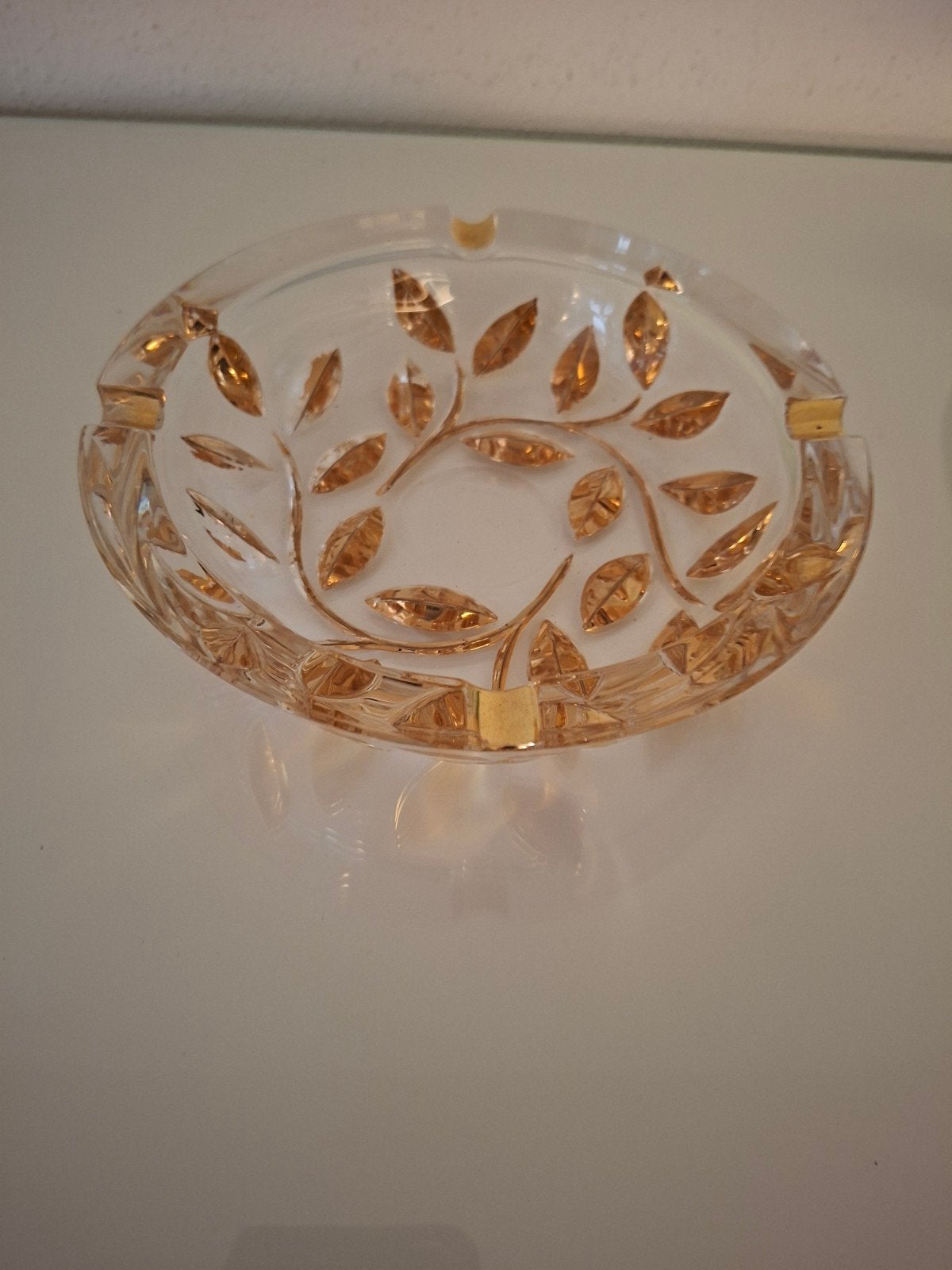 Murano Prachtige decoratieve glazen asbak, Ophalen