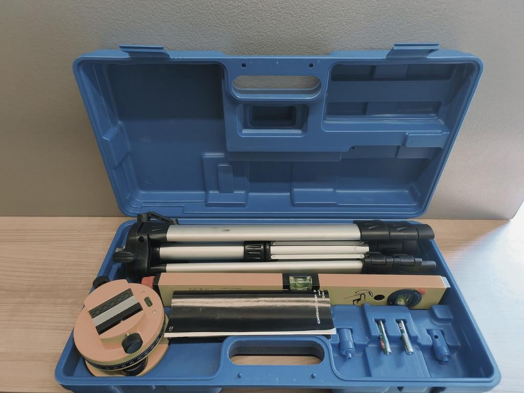 Powerfix Laserwaterpas met Statief en Accessoires, Doe-het-zelf en Verbouw, Ophalen of Verzenden