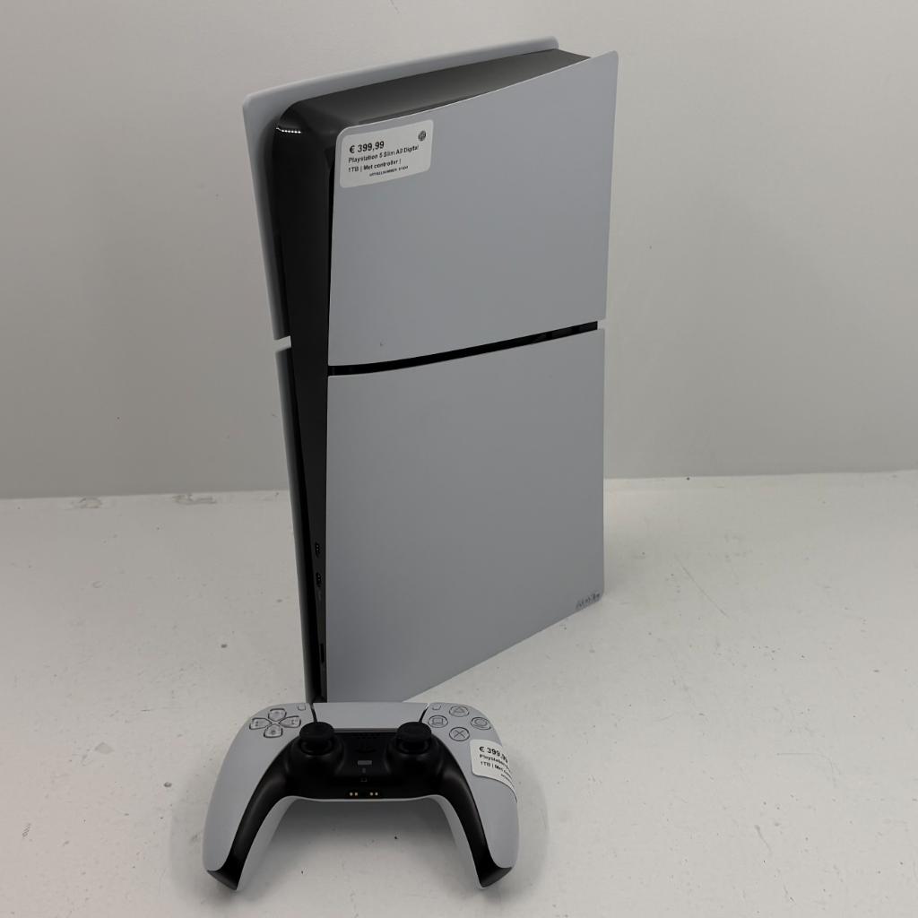 Playstation 5 Slim All Digital 1TB | Met controller |, Spelcomputers en Games, Spelcomputers | Sony PlayStation 5, Zo goed als nieuw