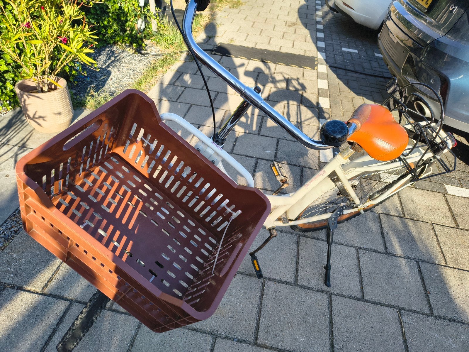 Meisjesfiets Cortina u4 26inch, Terugtraprem, Gebruikt, Cortina U4 transportfiets, Versnellingen