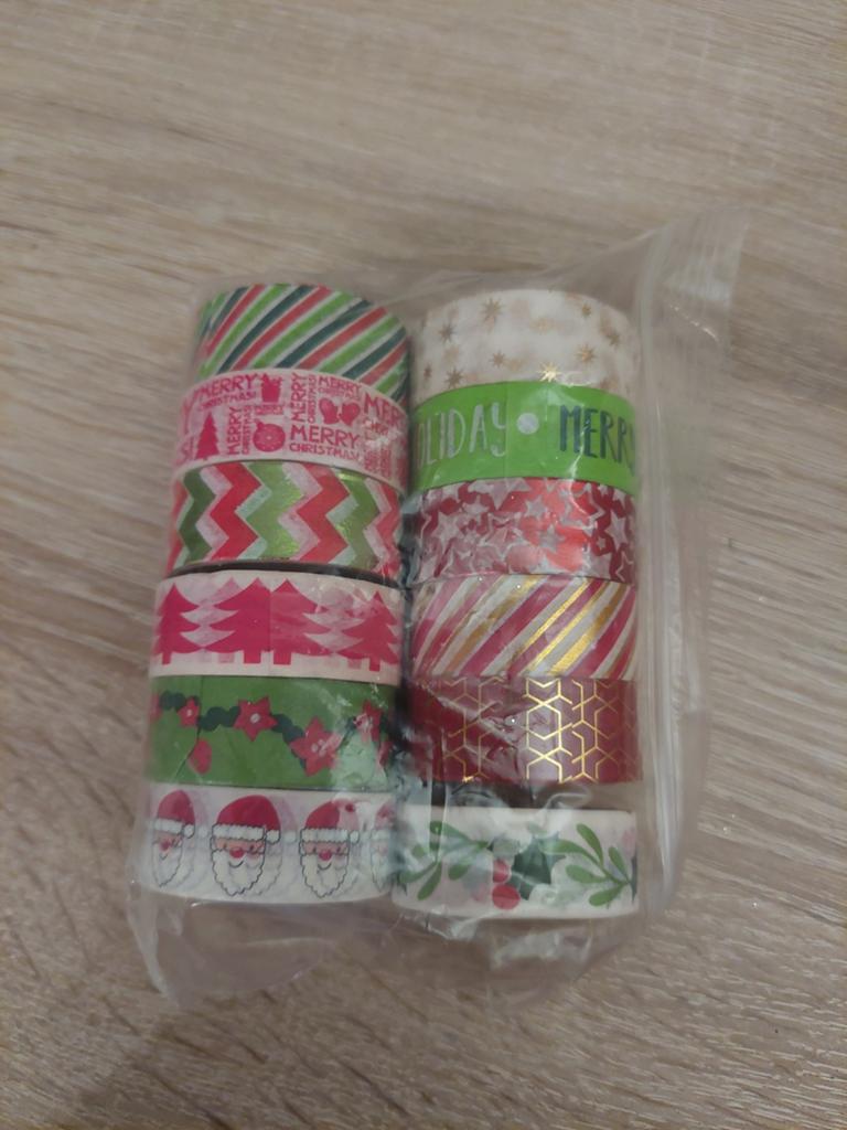 Whasitape kerst, Diversen, Kerst, Ophalen of Verzenden, Zo goed als nieuw