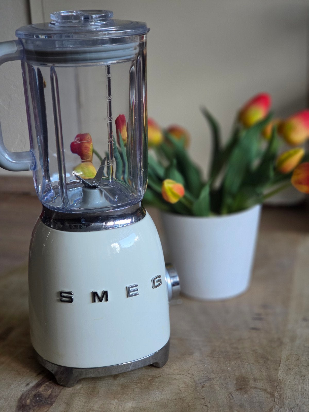 Smeg Blender, Witgoed en Apparatuur, Blenders, Zo goed als nieuw, Blender, Ophalen of Verzenden
