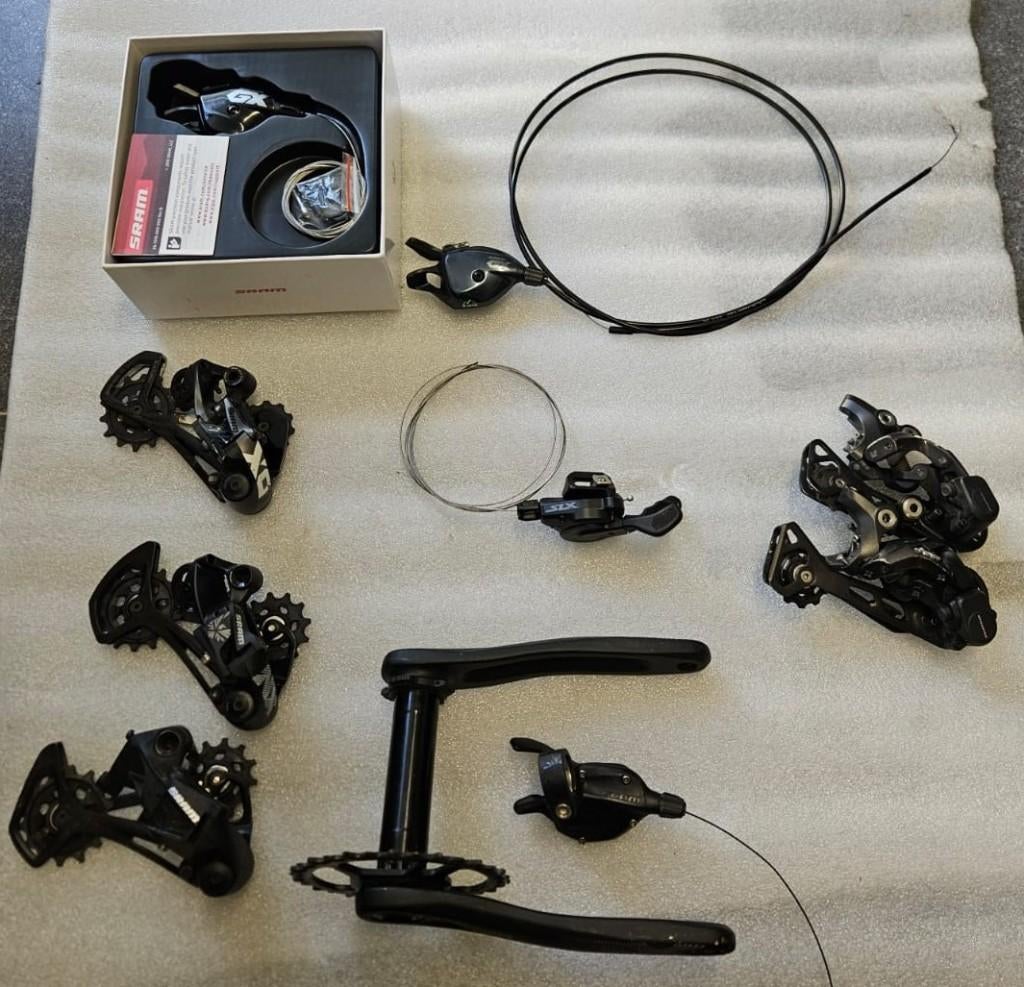 Shimano & sram mtb onderdelen, Ophalen of Verzenden, Gebruikt, Derailleur of Ketting, Shimano XT