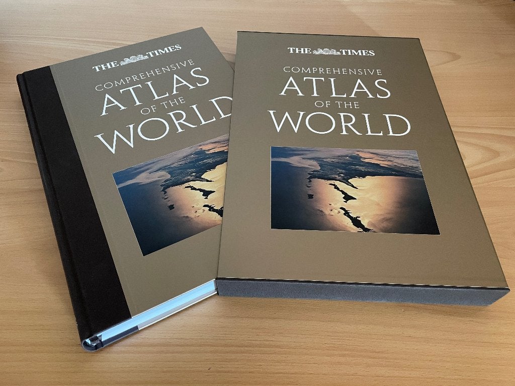 3=2 ACTIE The Times Comprehensive Atlas of the World, Boeken, Overige atlassen, Verzenden, 2000 tot heden, Nieuw