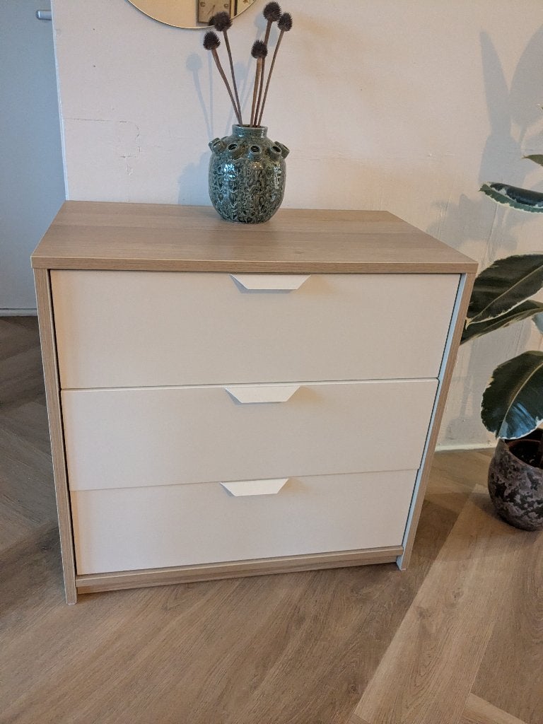 Ikea cabinet (3 drawers), Ophalen, Zo goed als nieuw