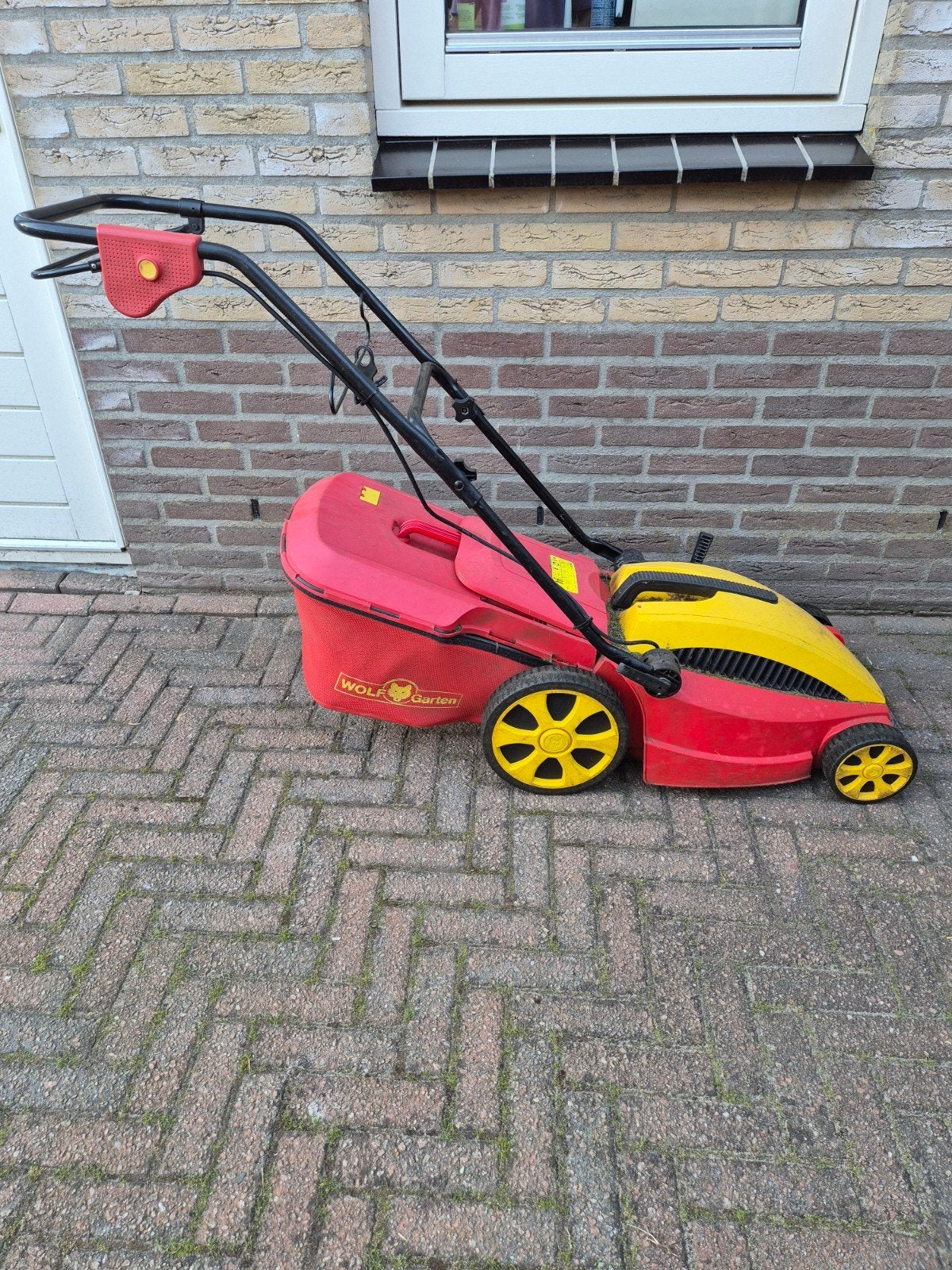 Wolf Garten Ambition 42E Elektrische Grasmaaier, Ophalen, Cirkelmaaier, Elektrische grasmaaier, Opvangbak