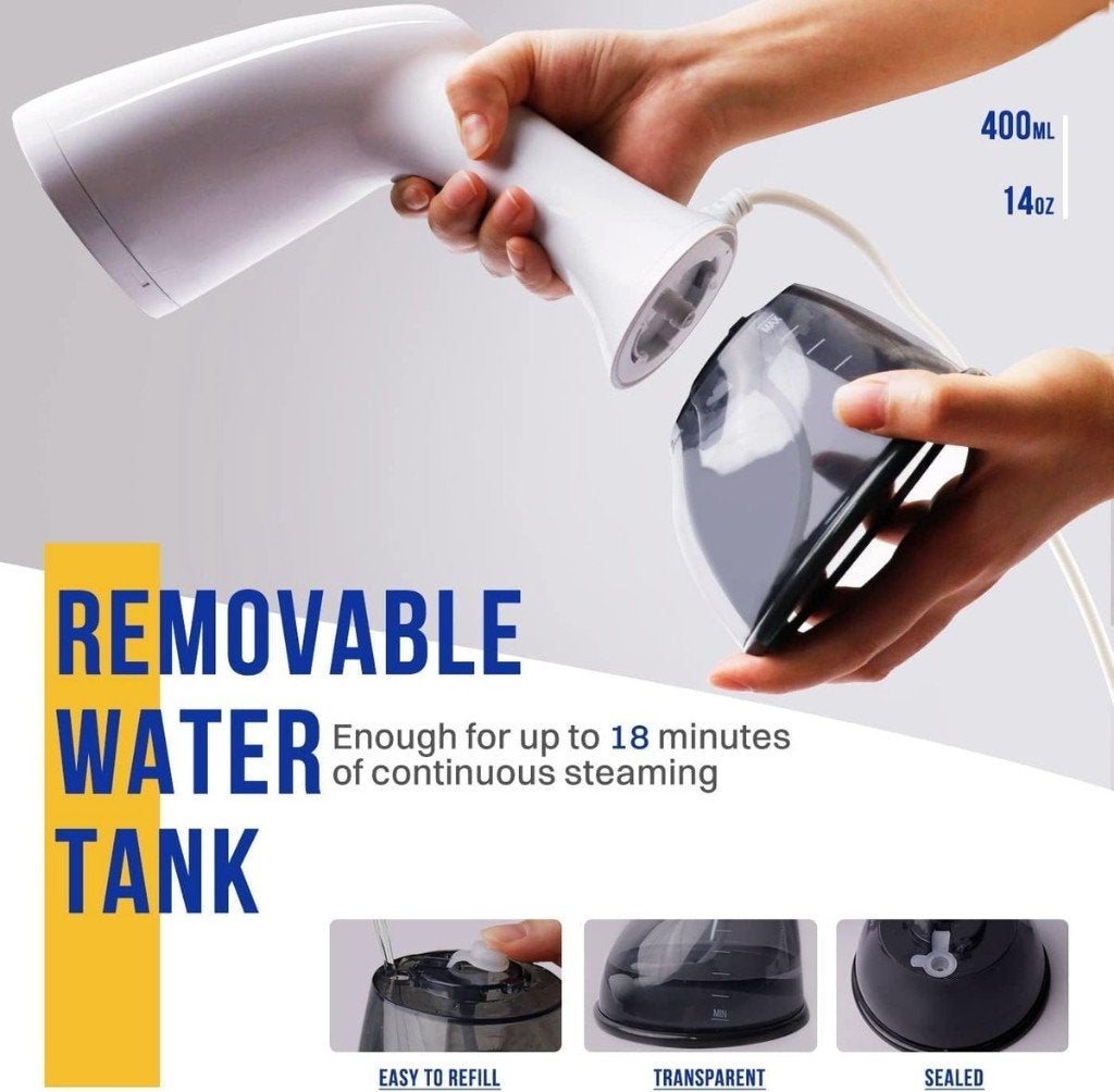 Handstomer 1640W, 400ml. Nieuw!, Witgoed en Apparatuur, Stoomapparaten, Ophalen of Verzenden, Nieuw, Kledingstomer