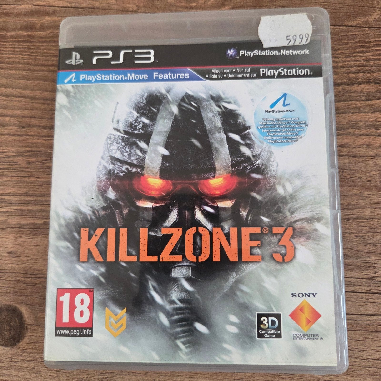Killzone 3 (PS3) - Zo goed als nieuw, Online, Vanaf 18 jaar, Shooter, 1 speler
