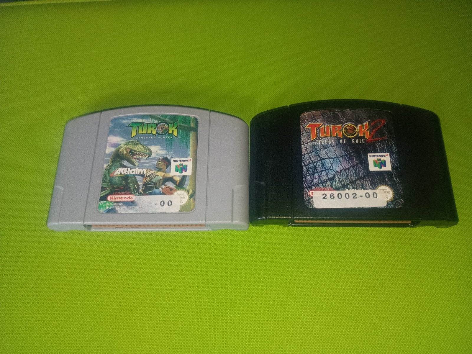 turok 1 en 2 Nintendo 64, Spelcomputers en Games, Ophalen of Verzenden
