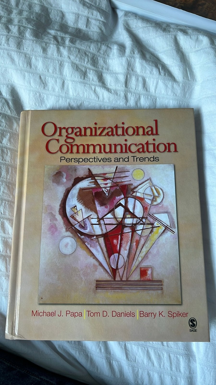 Organizational Communication: Perspectives and Trends, Ophalen of Verzenden, Gamma, Zo goed als nieuw, HBO