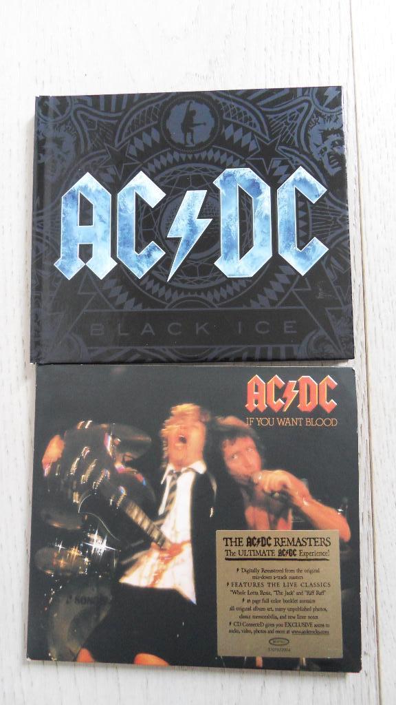 2x cd ACDC : Black Ice & If you want blood, Ophalen of Verzenden, Zo goed als nieuw