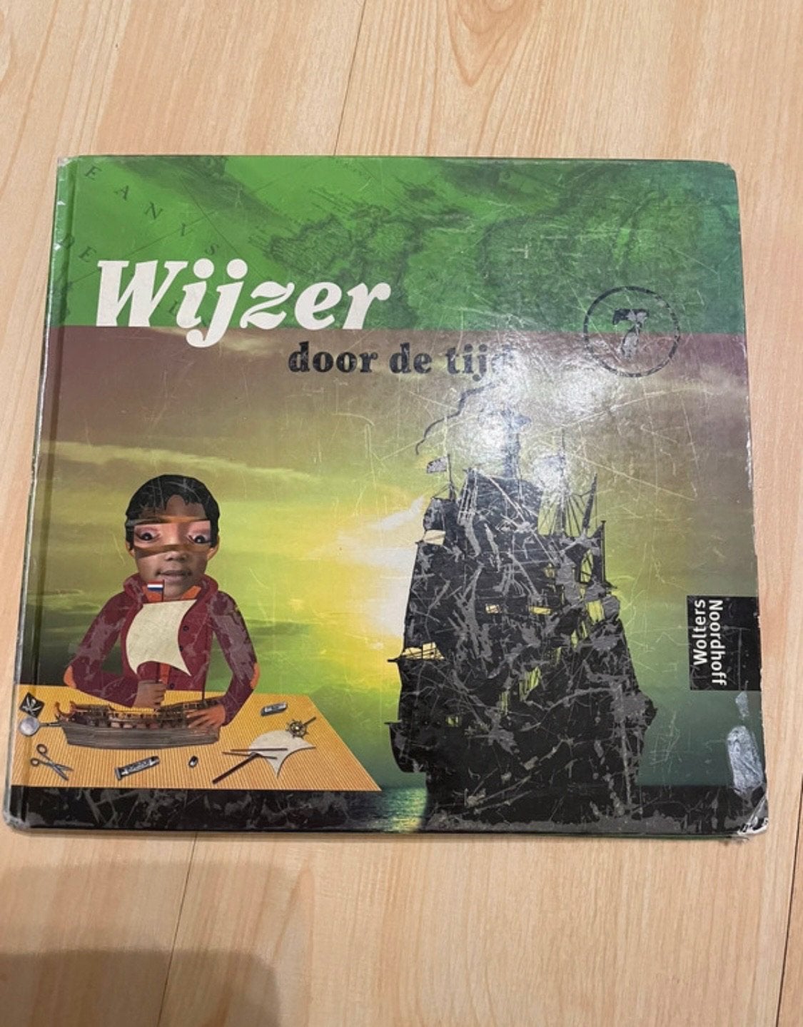 Wijzer door de tijd – Groep 7 – Geschiedenisboek, Ophalen of Verzenden, Zo goed als nieuw, Overige niveaus, Geschiedenis