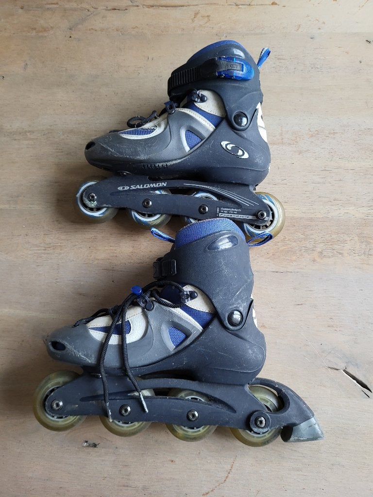 Salomon inline skates - Maat 33 2/3, Kinderen, Inline skates 4 wielen, Verstelbaar, Gebruikt
