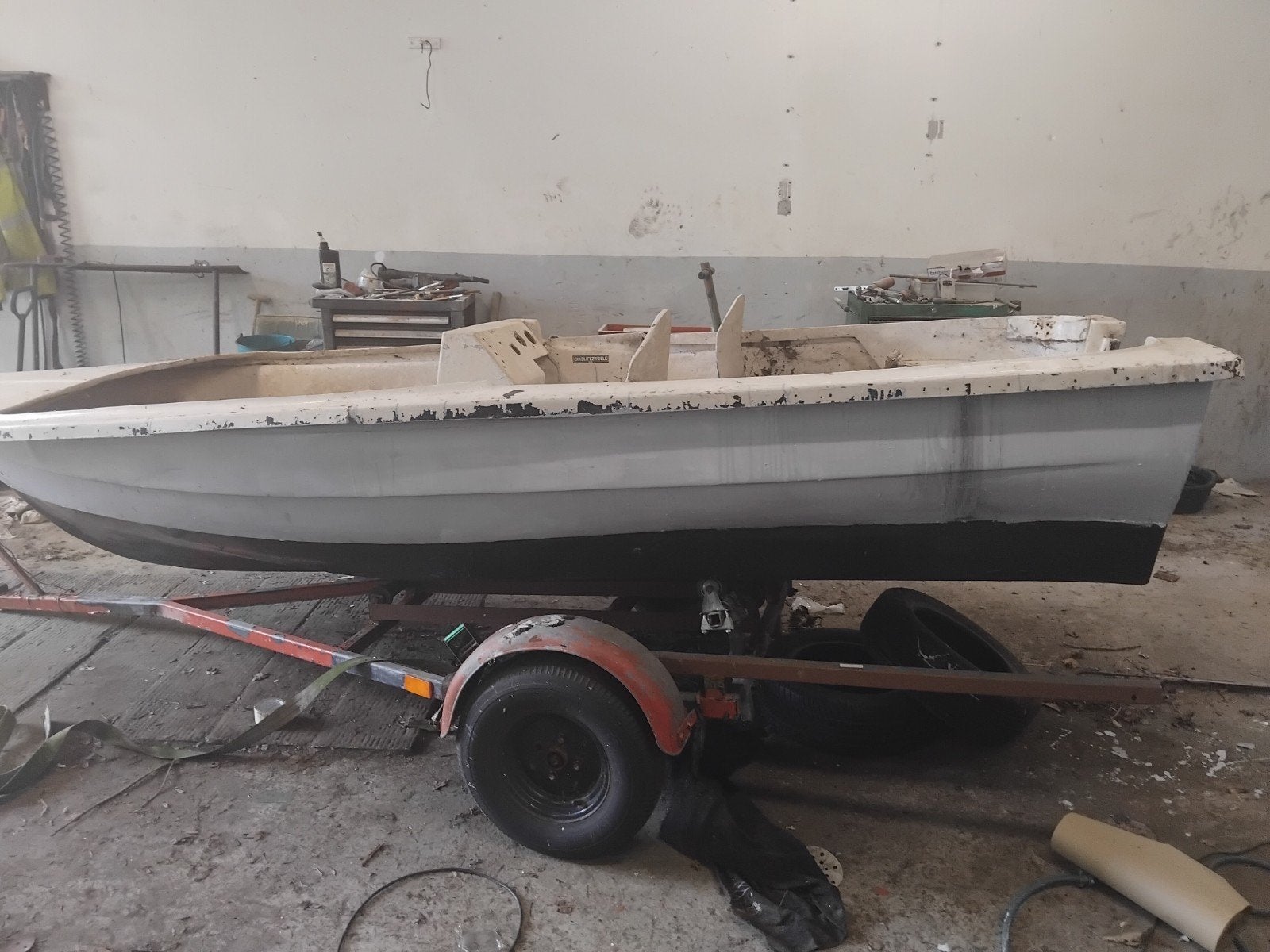 Boot zonder trailer, Watersport en Boten, Ophalen of Verzenden, Gebruikt, Overige typen, Motorboot