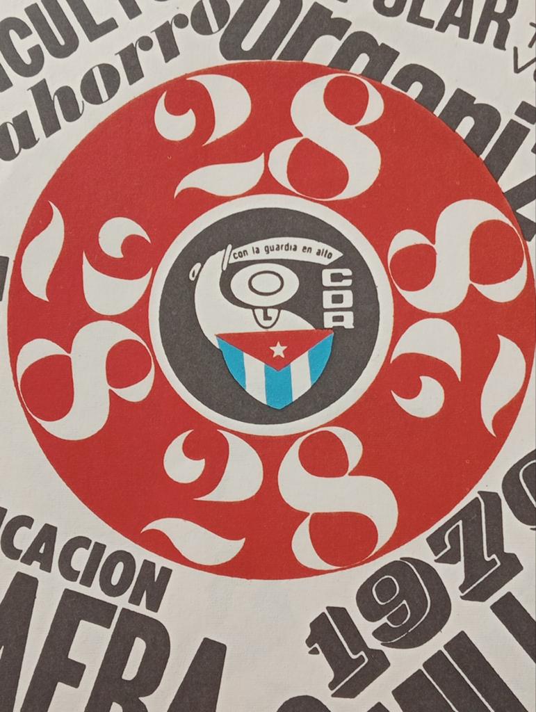 Affiche Cuba 1970, Verzamelen, Ophalen of Verzenden, Gebruikt, A1 t/m A3, Film en Tv