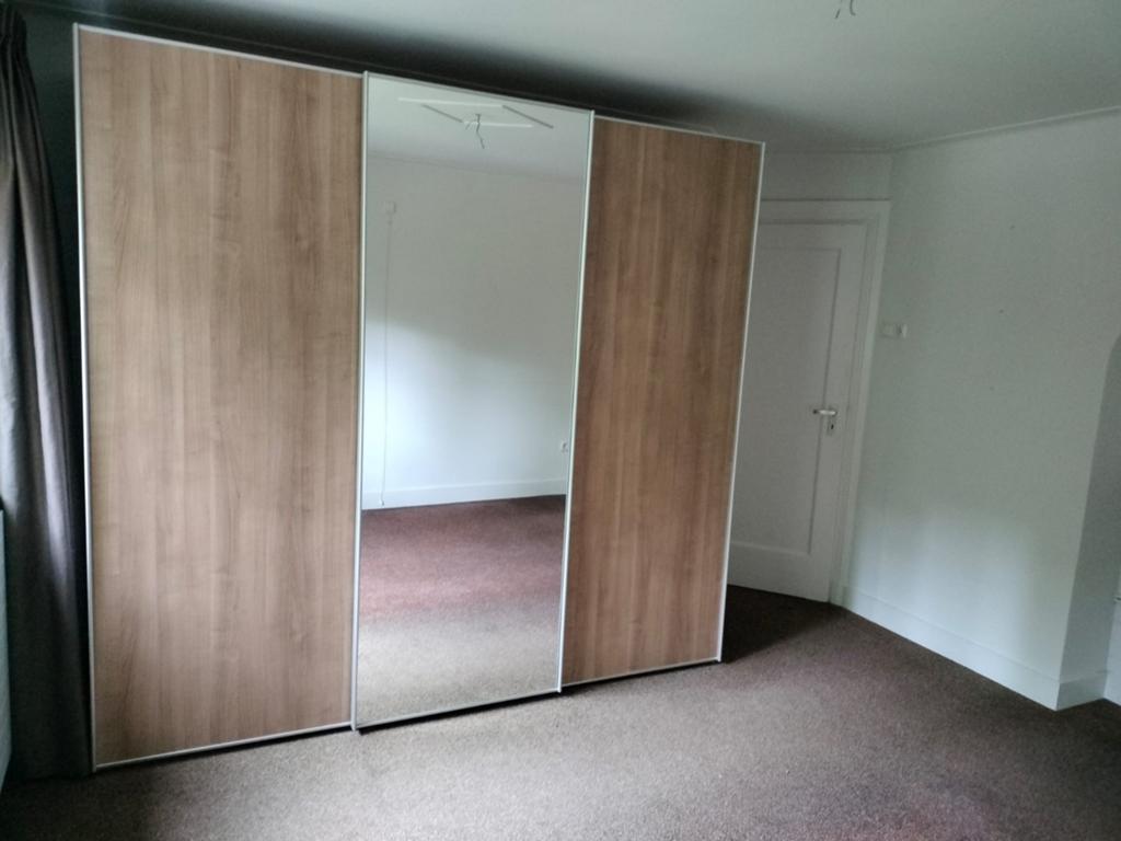 Auping Kledingkast met Schuifdeuren en Spiegel, Huis en Inrichting, Kasten | Kledingkasten, Met deur(en), 200 cm of meer, Ophalen of Verzenden