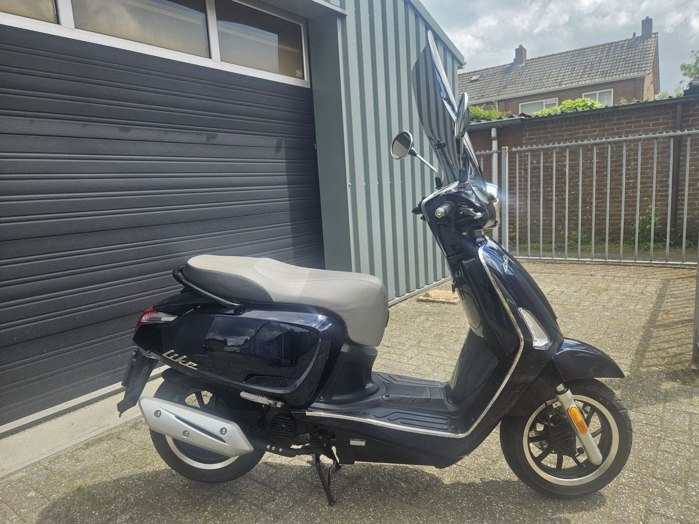 KYMCO NEW LIKE 4T E4 BROM 2020 OCEAN BLEU 5514KM + OPTIES!, Fietsen en Brommers, Scooters | Kymco, Overige modellen, Maximaal 45 km/u
