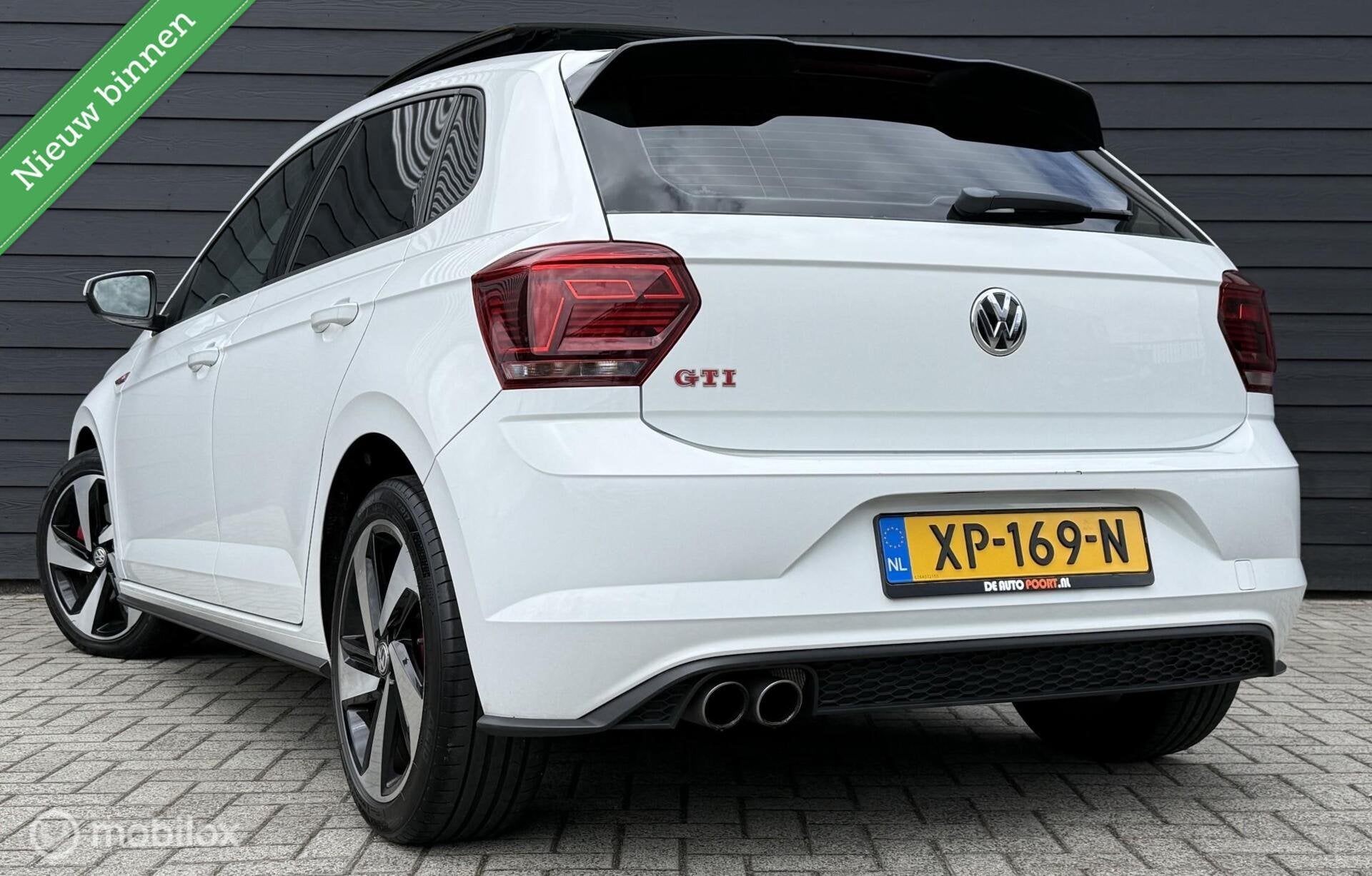 Volkswagen Polo 2.0 TSI GTI DSG Pano.dak/Viritual/LED/Leder/, Gebruikt, Euro 6, 4 cilinders, Wit