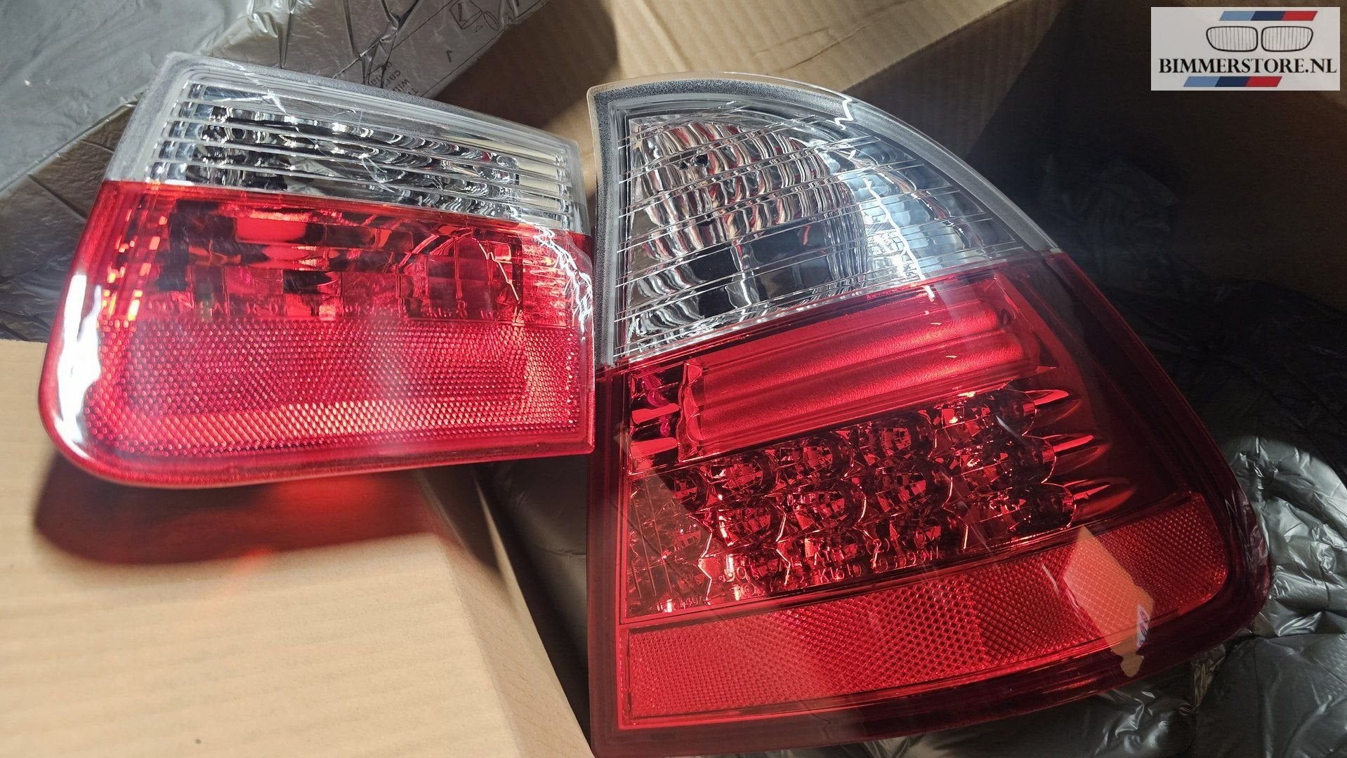 Design Led achterlichten set wit rood nieuw BMW 3 serie E46, Auto-onderdelen, -, Nieuw, Ophalen of Verzenden, -