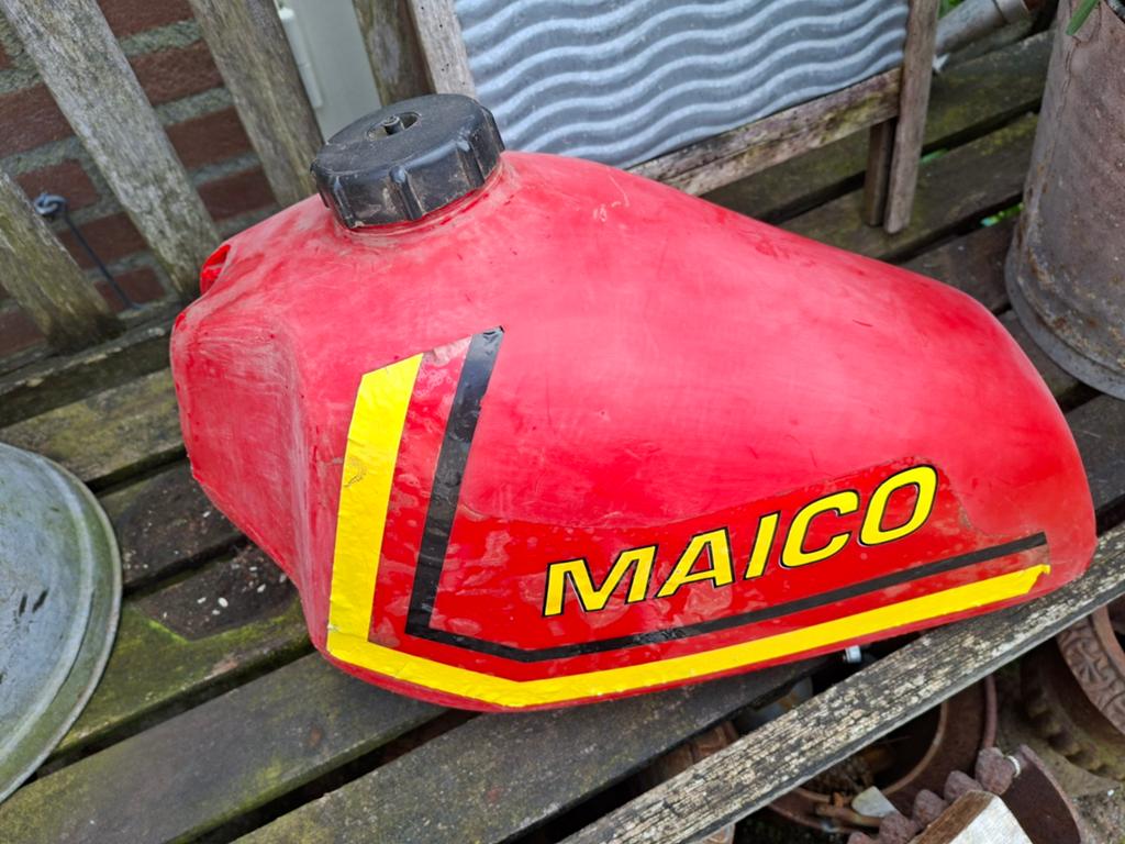 Maico tank., Motoren, Ophalen