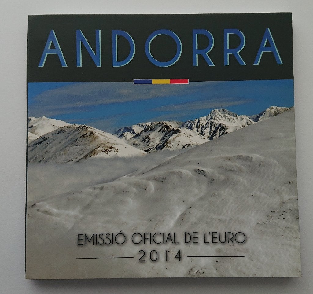 BU set Andorra 2014, Postzegels en Munten, Munten | Europa | Euromunten, Verzenden, Overige landen, Overige waardes, Setje
