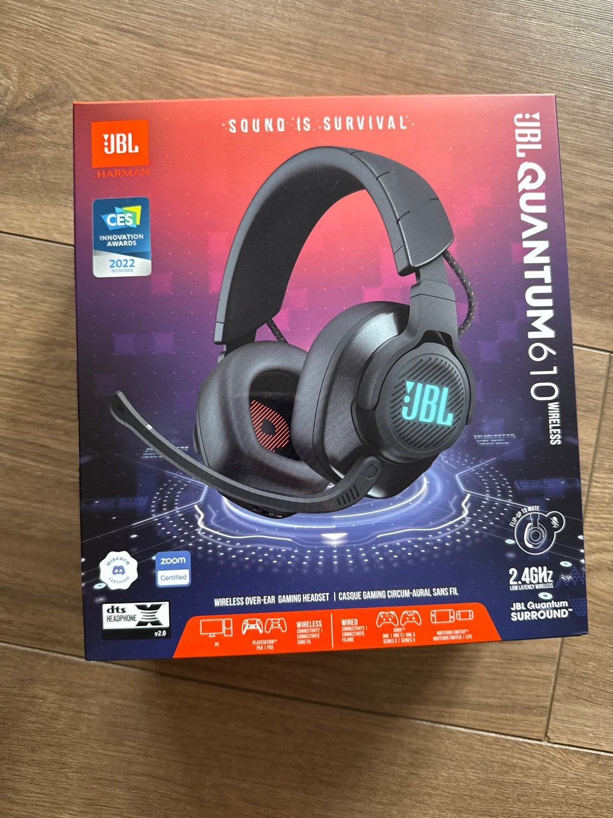 JBL Quantum 610 Wireless Gaming Headset - nieuw, JBL, Nieuw, Ophalen of Verzenden, Over-ear
