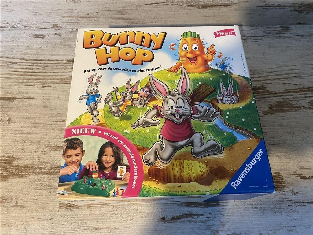 Bunny hop een spel van Ravensburger [s671], Verzenden, Zo goed als nieuw