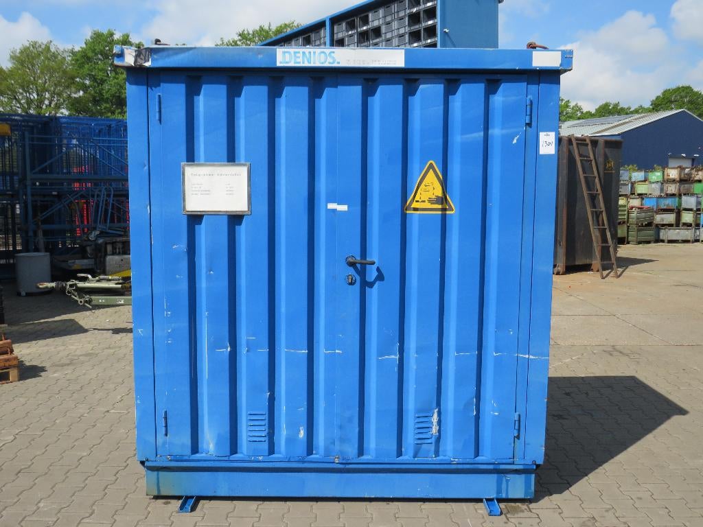 denios chemiecontainer milieucontainer met lekbak stelling, Ophalen, Gebruikt, Zandhaarweg, Denios