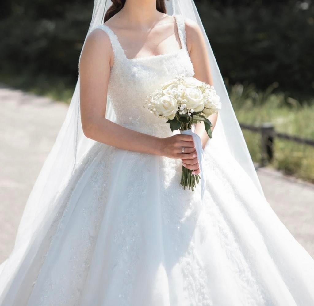Bruiloft jurk / dugun elbisesi, Kleding | Dames, Trouwkleding en Trouwaccessoires, Ophalen of Verzenden, Zo goed als nieuw, Trouwjurk