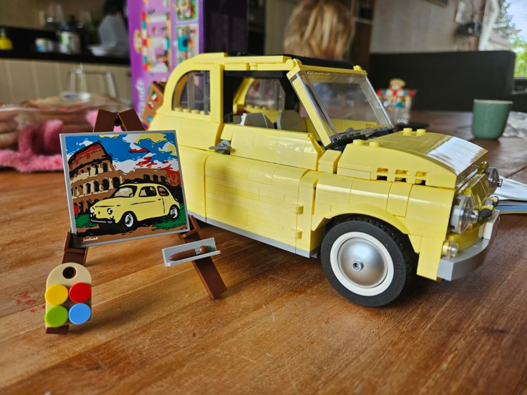 Lego Creator Expert Fiat 500 (10271), Lego, Compleet, Ophalen of Verzenden, Zo goed als nieuw