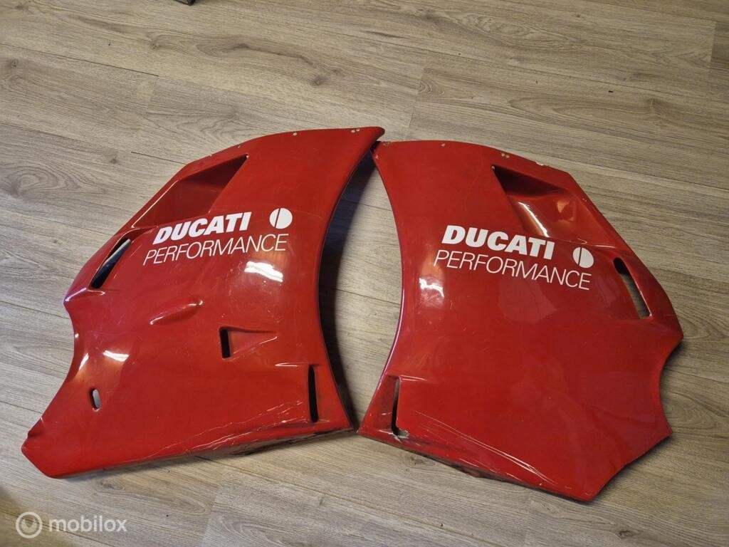 Zijkuipdelen kuipdelen kuipen racekuipen 748 916 996, Motoren, Onderdelen | Ducati, Gebruikt, Ophalen of Verzenden