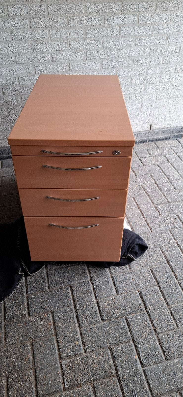 Archiefkast met 3 laden - Gebruikt, Huis en Inrichting, Kasten | Roldeurkasten en Archiefkasten, Ophalen, Gebruikt