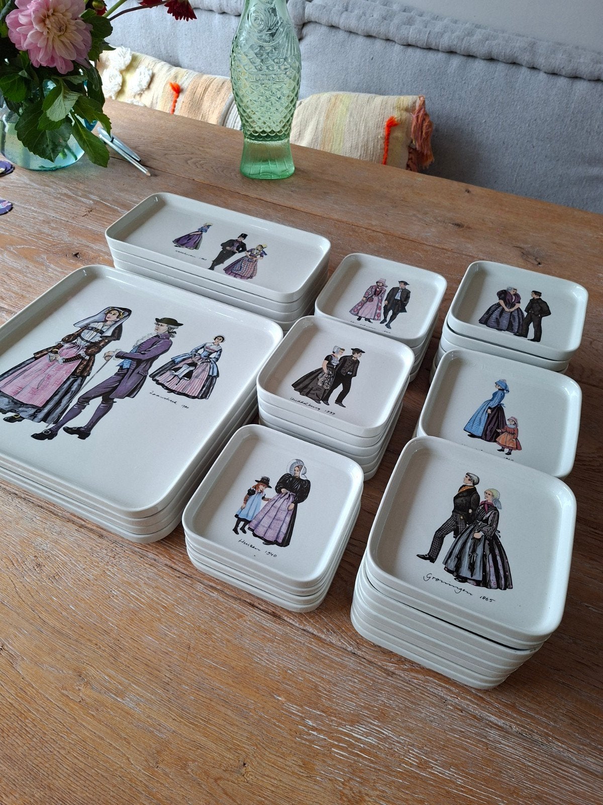 partij Villeroy & Boch Nutricia spaaractie uit 1960, Ophalen, Villeroy & Boch, Vintage, Zo goed als nieuw