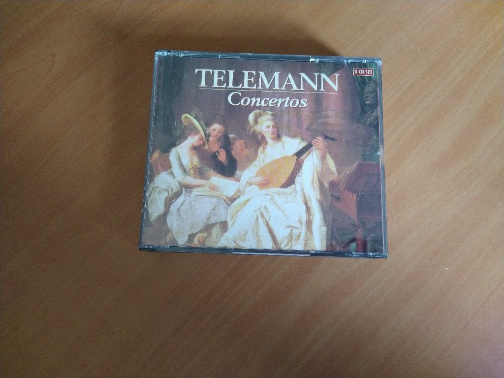 3-CD Telemann – Concertos, Cd's en Dvd's, Ophalen of Verzenden, Classicisme, Zo goed als nieuw, Kamermuziek