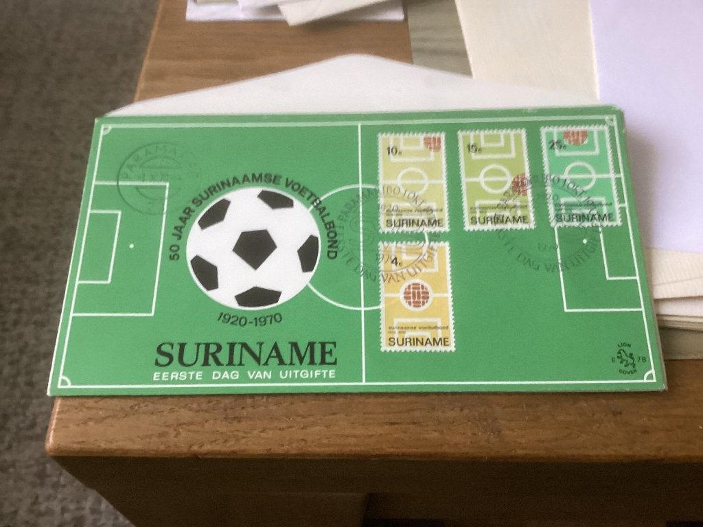 No4777 Suriname E78 Heb ook Nederland jaargangen fdc 1963, Postzegels en Munten, Ophalen of Verzenden, Onbeschreven, Rest van de wereld