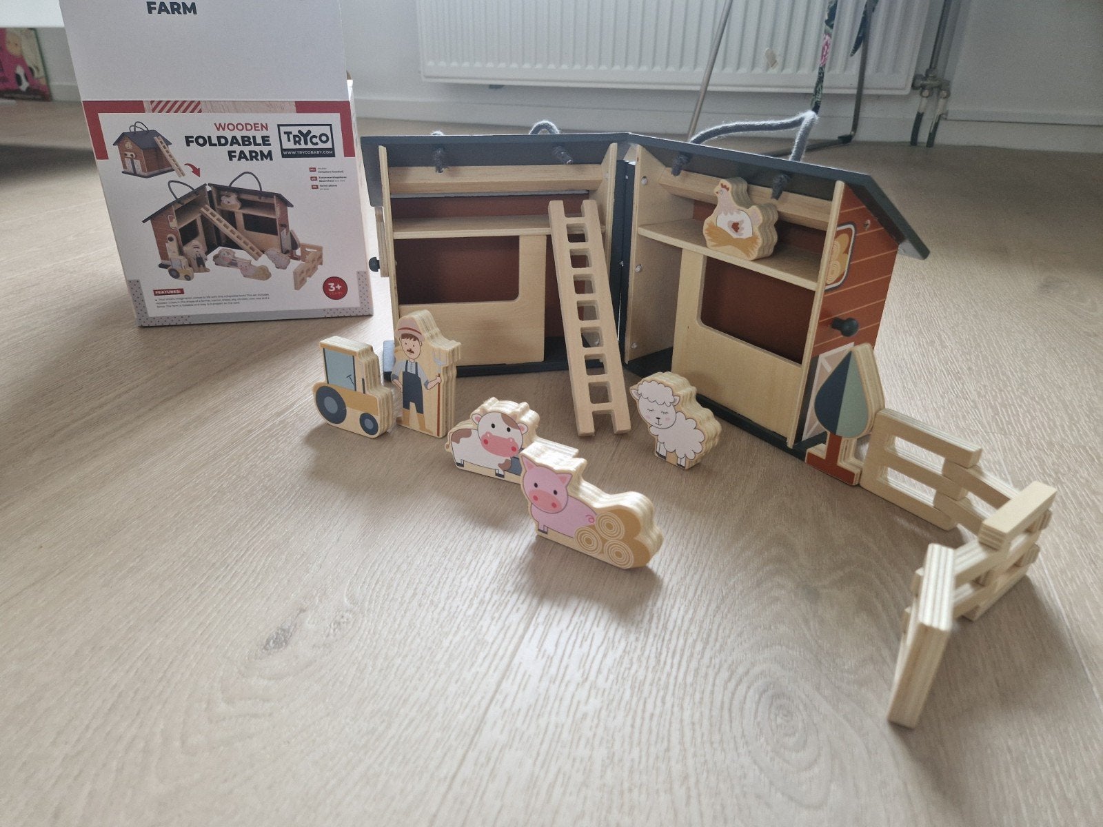 nieuw! Tryco inklapbare boerderij TR-353004, Ophalen of Verzenden, Nieuw