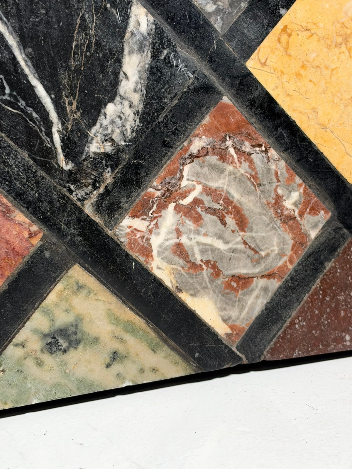 Marmeren tablet uit begin 20e eeuw, Ophalen of Verzenden