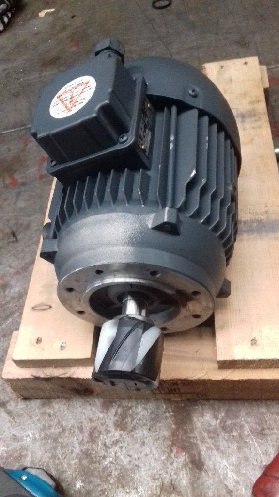 elektromotor  80AV3 t.b.v Busch vacuumpomp., Ophalen, Zo goed als nieuw, Elektromotor, 1400 tot 1800 rpm