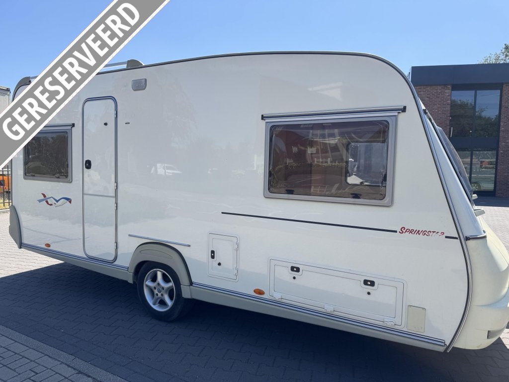 Wilk De Luxe 470 / voortent / export !!!, Caravans en Kamperen, Rondzit, Bedrijf, 4 tot 5 meter, Wilk