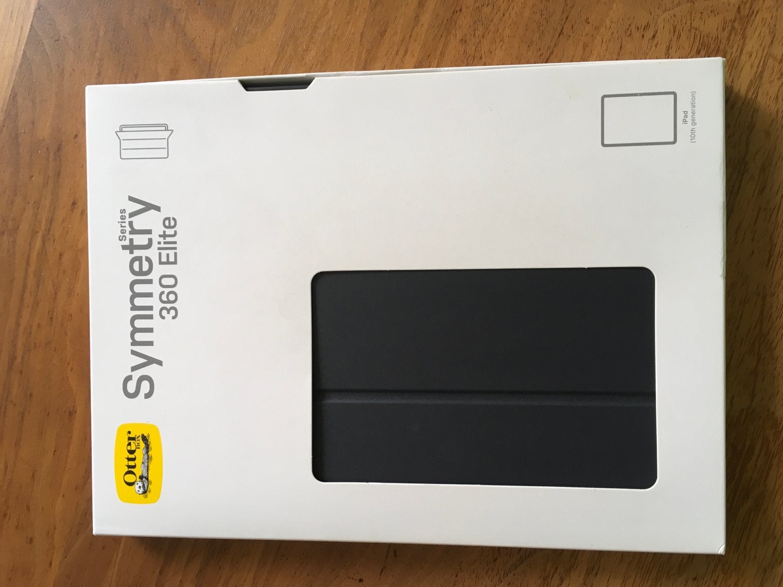 OtterBox Symmetry 360 Elite iPad hoes (10e generatie), Ophalen of Verzenden, Nieuw, Zwart, Apple iPad