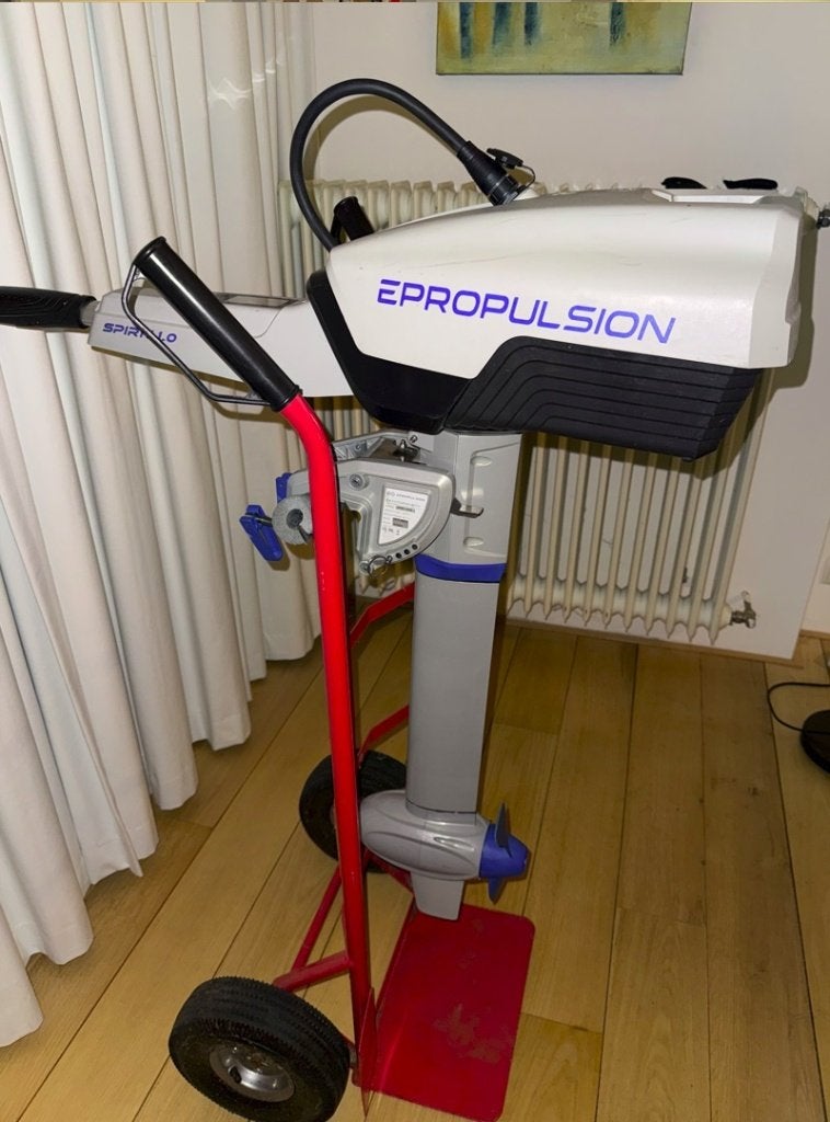 Epropulsion Spirit 1.0 XS, Watersport en Boten, Buiten- en Binnenboordmotoren, Ophalen, Gebruikt, Minder dan 5 pk, Elektrisch