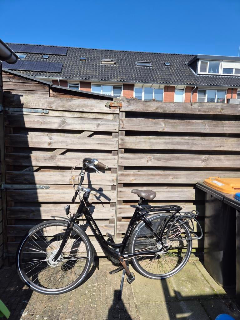 Zwarte Sparta Amazone, Fietsen en Brommers, 55 tot 59 cm, Ophalen, Gebruikt, Sparta