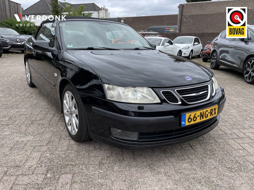 Saab 9-3 Cabrio 2.0t Vector (bj 2003), Auto's, Saab, Voorwielaandrijving, 1998 cc, Gebruikt, 4 cilinders