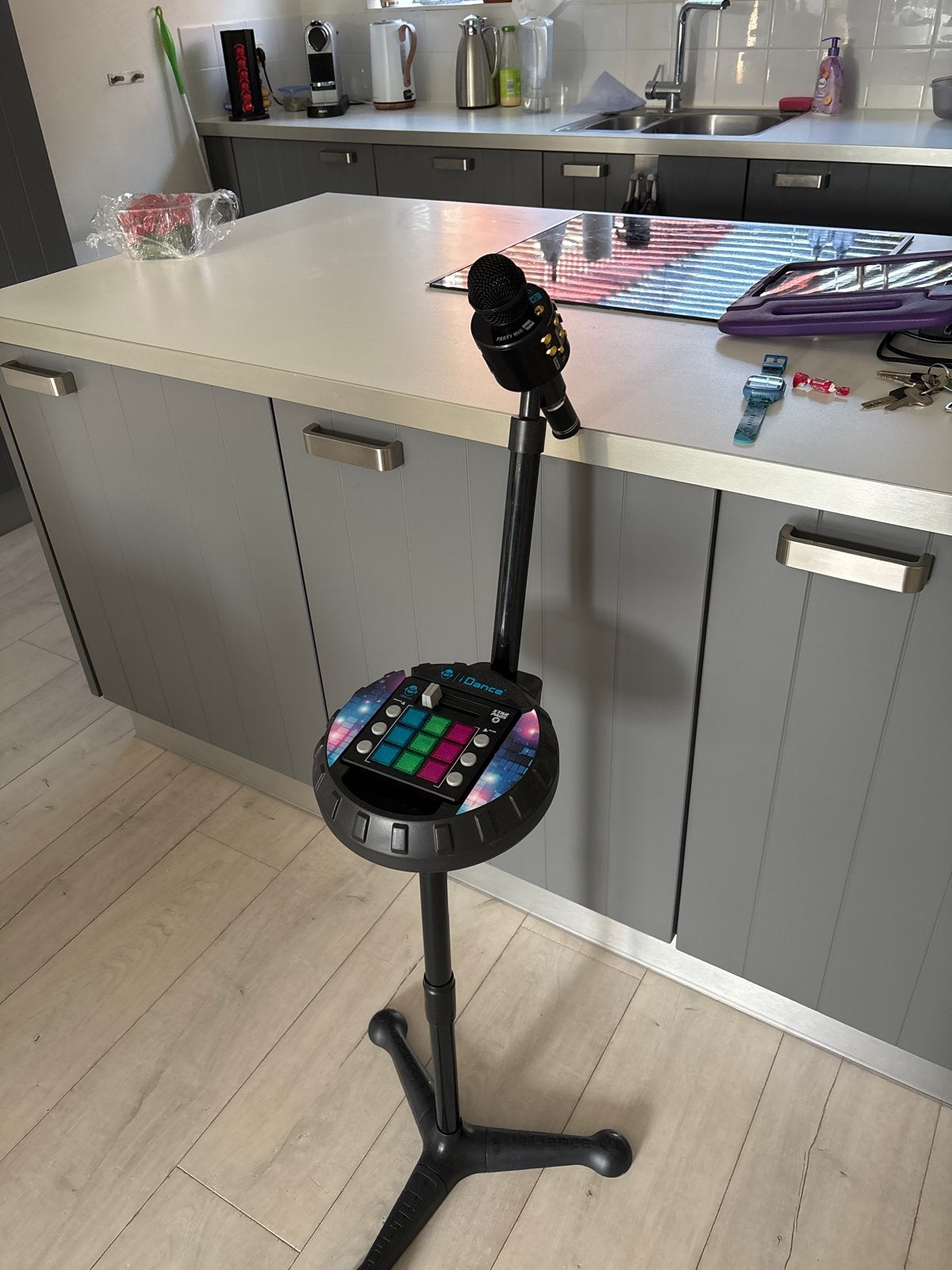 iDance Party Mic DJ Set - Karaoke Fun, Ophalen, Zo goed als nieuw, Complete set