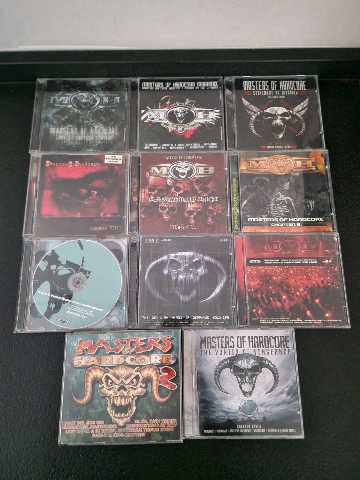 MOH hardcore gabber cds. Thunderdome early collect id&t, Ophalen of Verzenden, Zo goed als nieuw