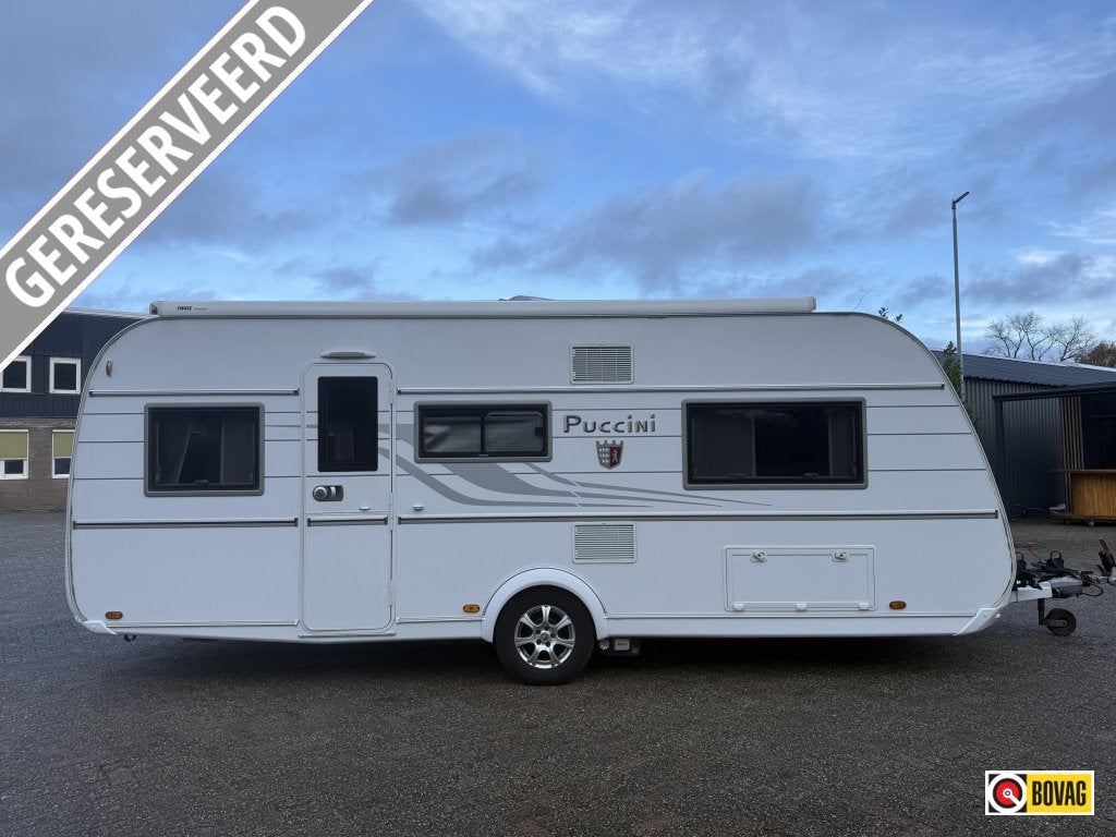 Tabbert Puccini 560 TD SUPER COMPLEET 2.5 BREED, Rondzit, Bedrijf, Schokbreker, 5 tot 6 meter