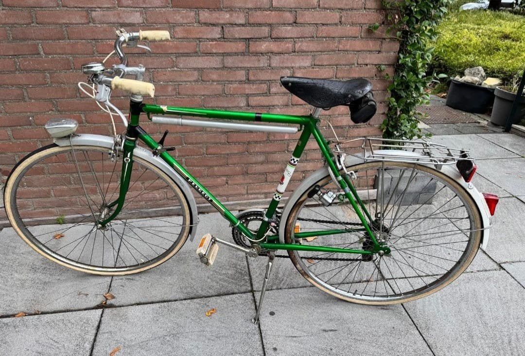 Vintage Peugeot herenfiets, frame maat 56 cm, Fietsen en Brommers, 55 tot 59 cm, Ophalen of Verzenden