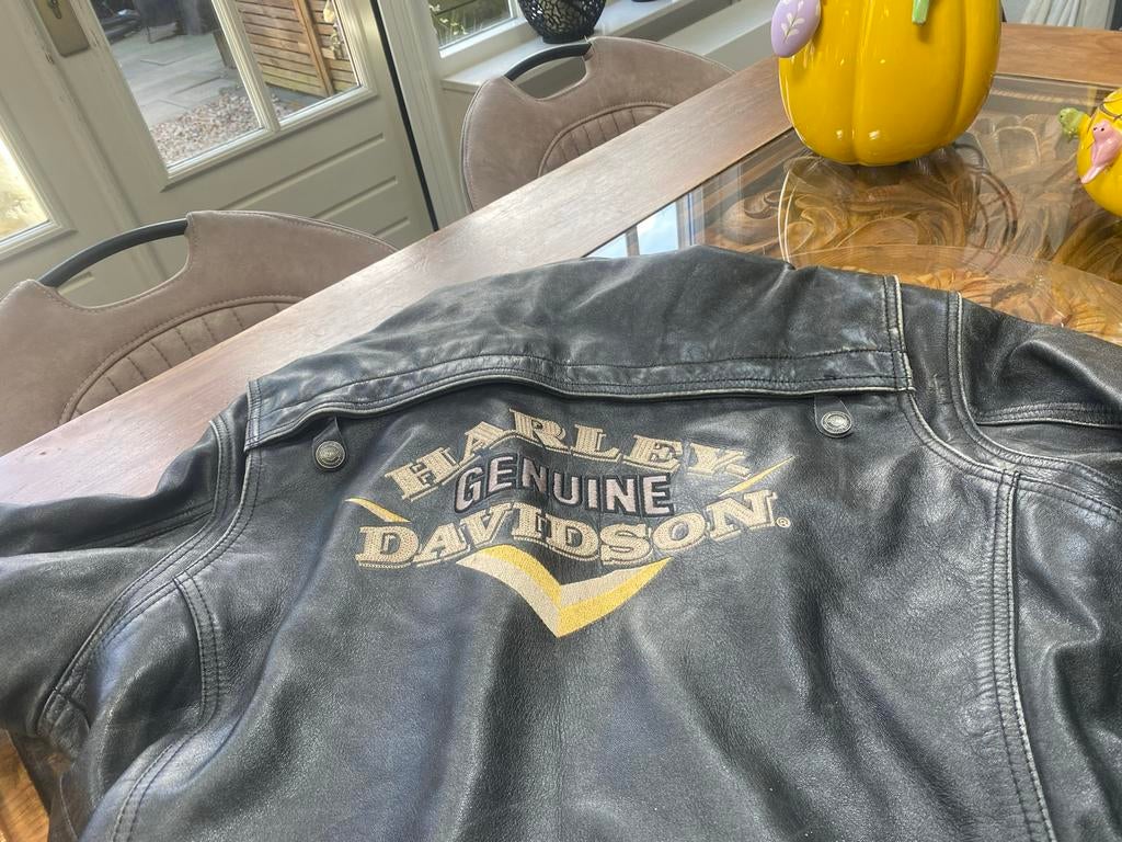 Harley-Davidson Leren Motorjas - Genuine Davidson, Ophalen, Tweedehands, Heren, Jas | leer