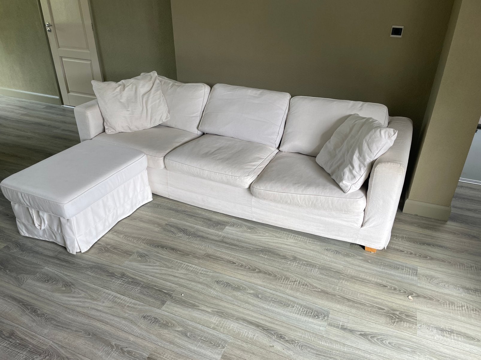 linteloo bank met Fauteuil, Ophalen, Zo goed als nieuw