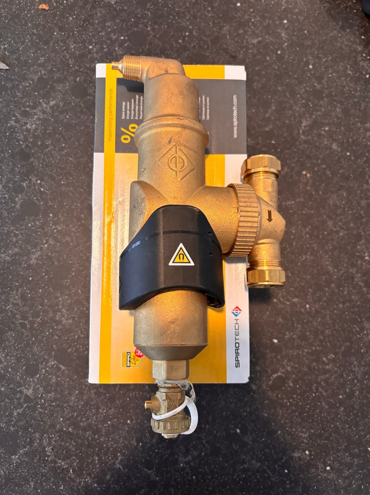 Spirocombi vuilafscheider Spirotech Uc022wj 22mm knel, Ophalen of Verzenden, Zo goed als nieuw, Overige typen